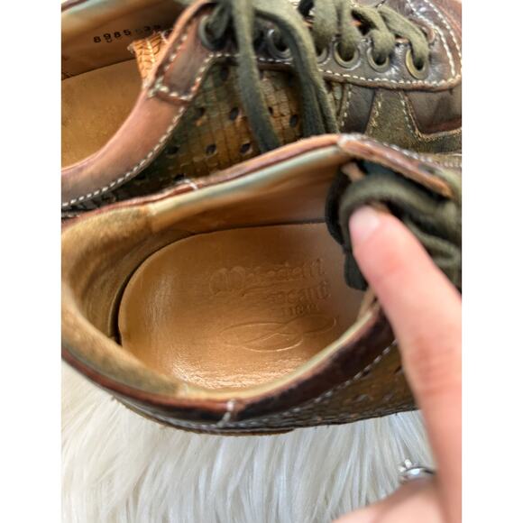 Maledetti Toscani Brown Leather Shoes - Picture 7 of 9